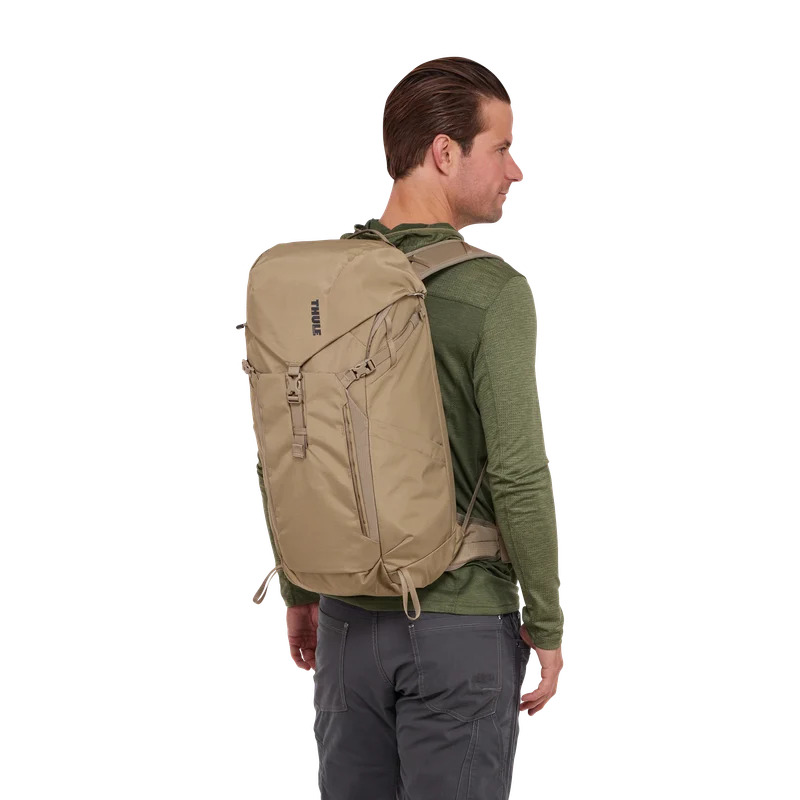 Thule AllTrail 25L daypack with rain cover Faded Khaki tan