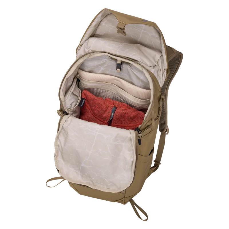 Thule AllTrail 25L daypack with rain cover Faded Khaki tan