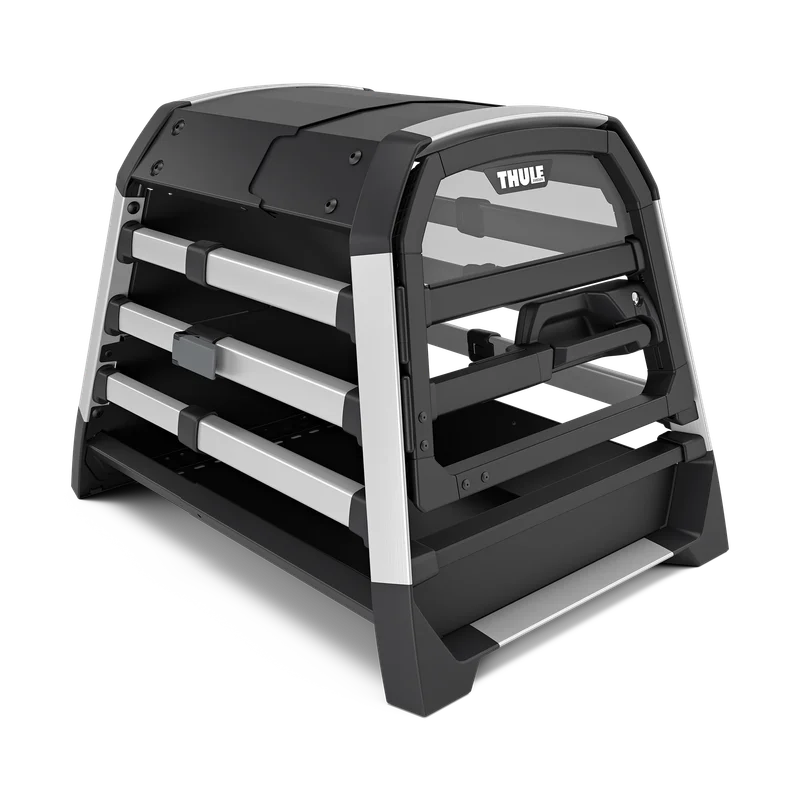 Thule Allax threshold compatible XS autobench für Hunde für Autos mit abgesenktem Kofferraumboden