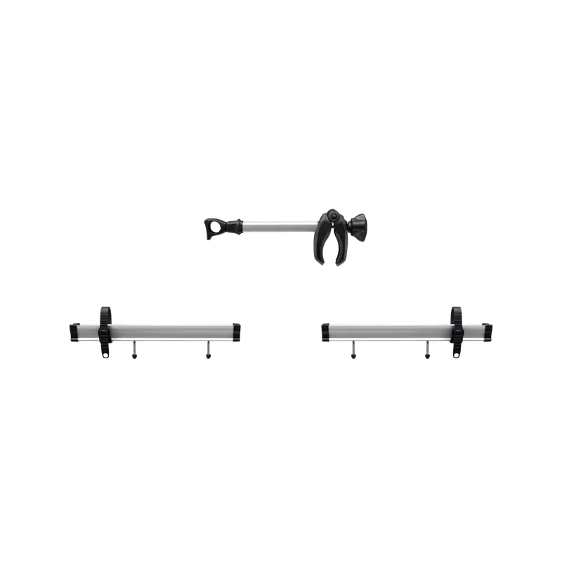 Thule Caravan Superb bike rack extention rail kit 3rd bike anodised gray
