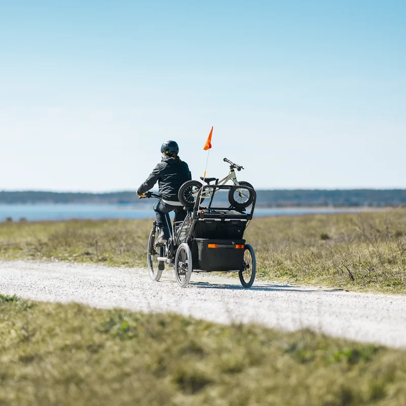Thule Chariot 2 bike holder lifestyle image