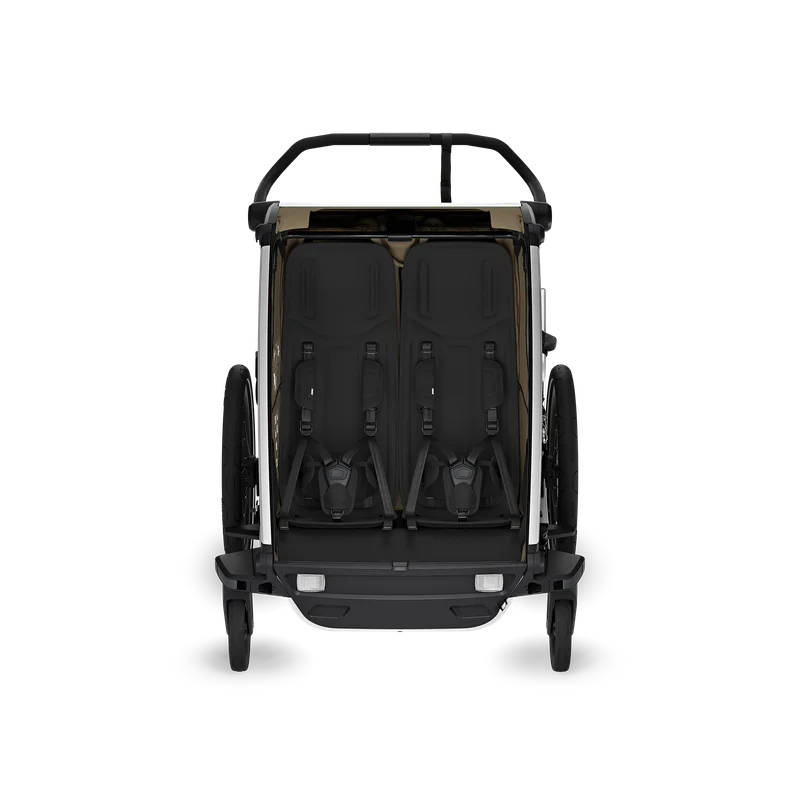 Thule Chariot Cross 2 double 1 or 2-seat multisport bike trailer faded khaki