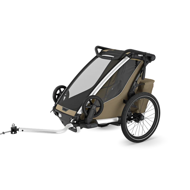 Thule Chariot Cross 2 single 1-seat multisport bike trailer faded khaki