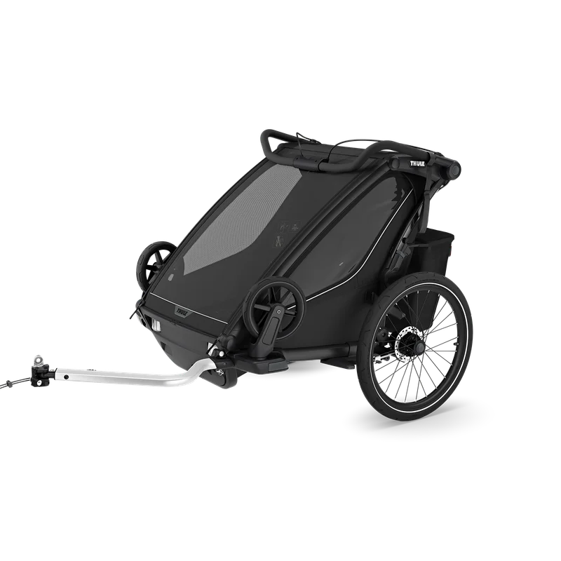 Thule Chariot Sport 2 double 1 or 2-seat multisport bike trailer black