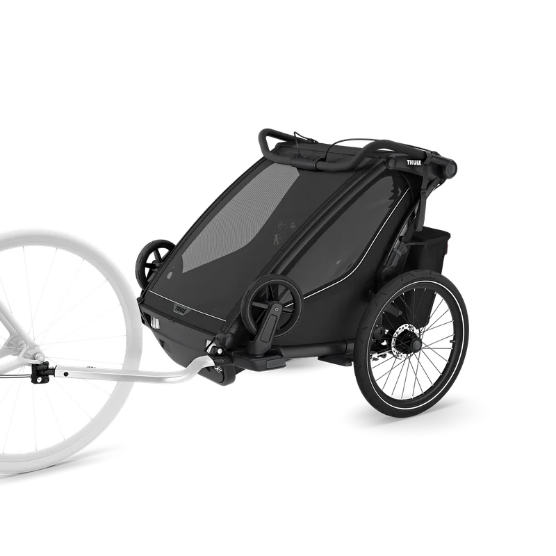 Thule Chariot Sport 2 double 1 or 2-seat multisport bike trailer black
