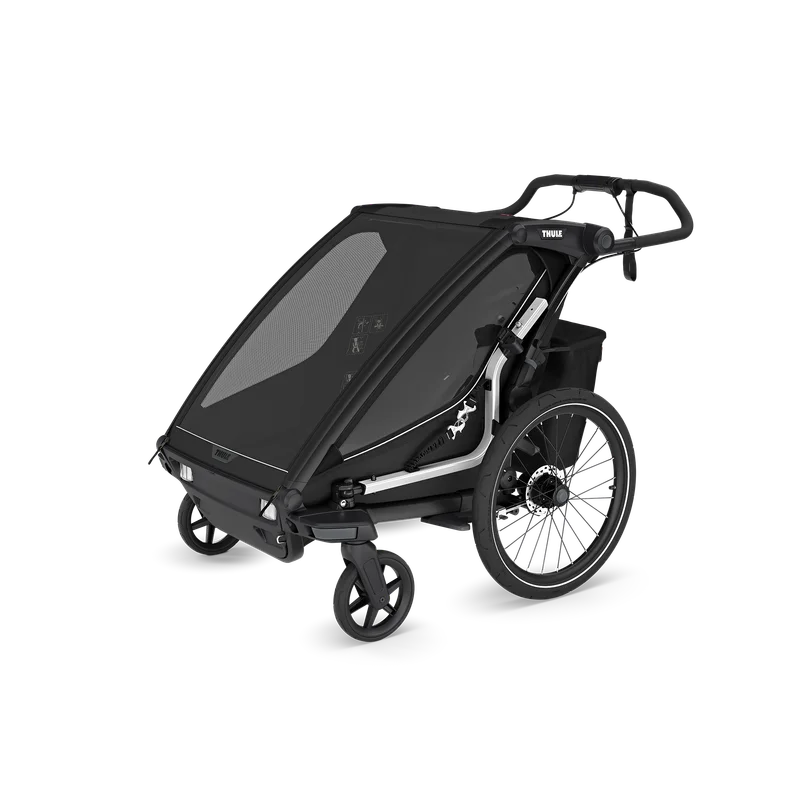 Thule Chariot Sport 2 double 1 or 2-seat multisport bike trailer black
