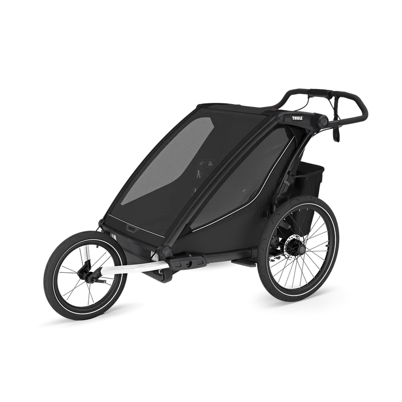 Thule Chariot Sport 2 double 1 or 2-seat multisport bike trailer black