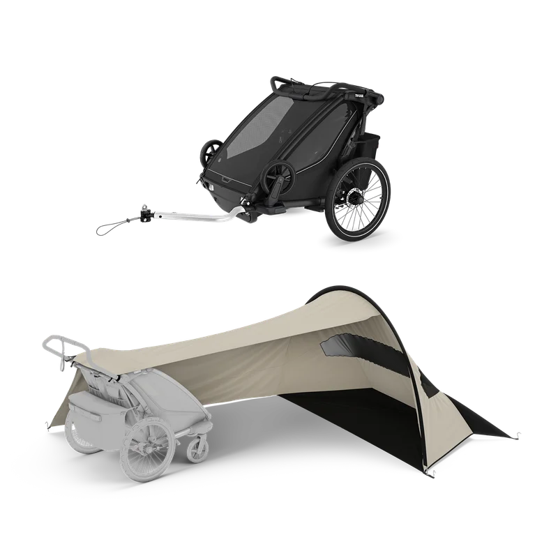 Thule Chariot Sport 2 + Thule sun and wind tarp