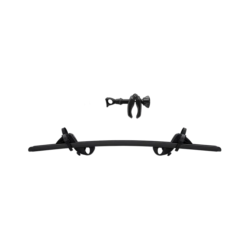 Thule Excellent bike rack extention rail kit 3rd bike anodised gray