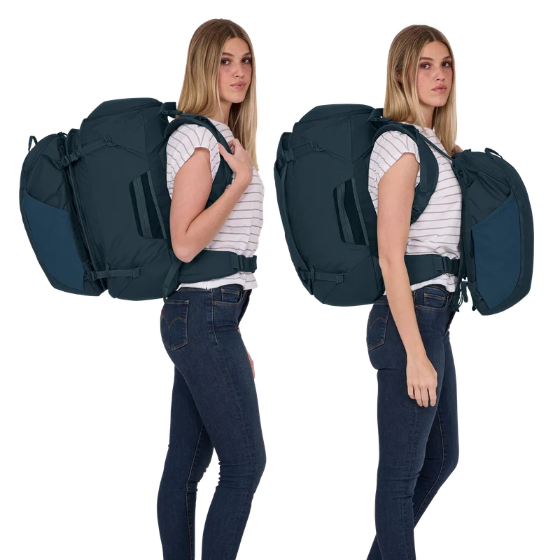 Thule Landmark 60L Women's travel pack darkest blue