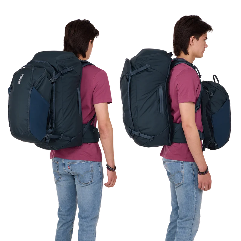 Thule Landmark 70L travel pack darkest blue