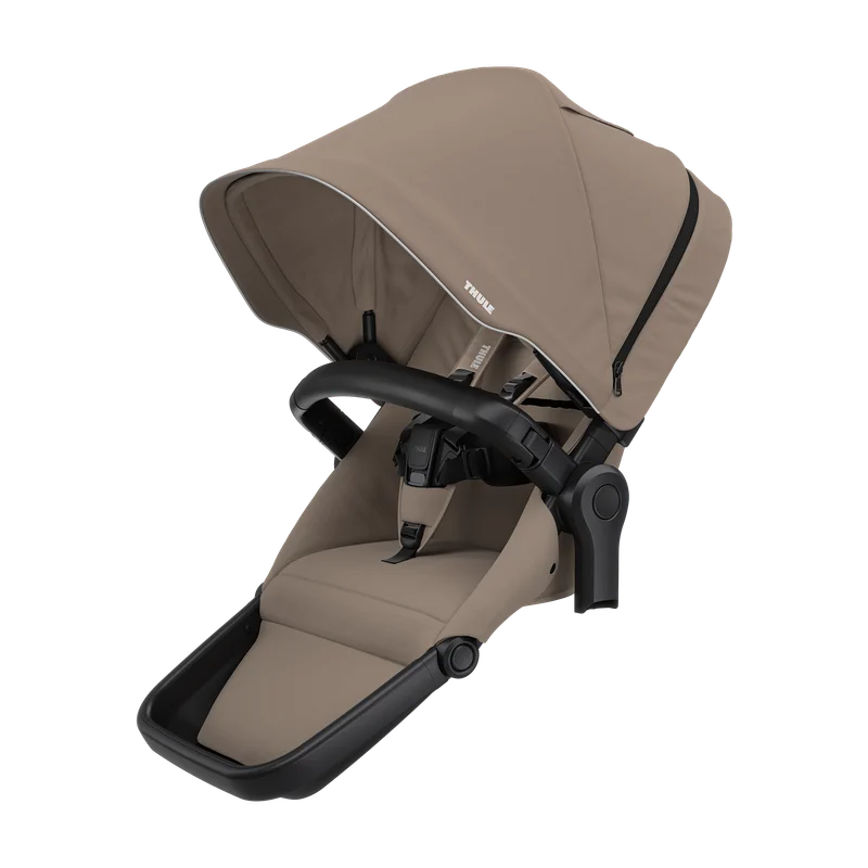 Thule Sleek 2 sibling seat tinted taupe