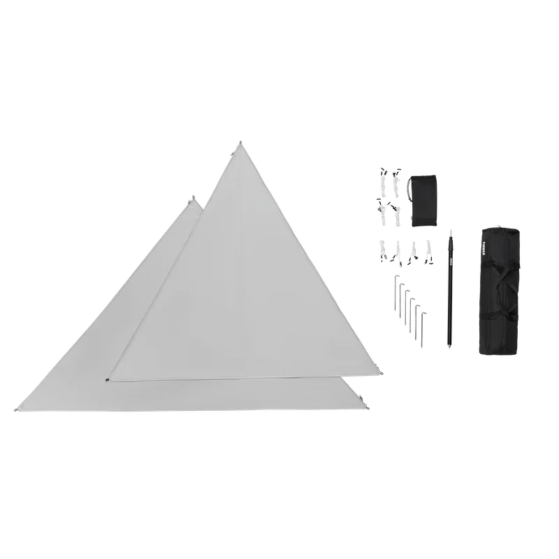 Thule Subsola front pack front package compact van awning panels