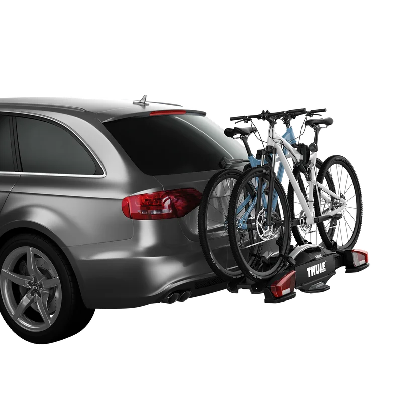 Thule VeloCompact 13-pin 2-bike platform towbar bike rack 13-pin black/aluminium