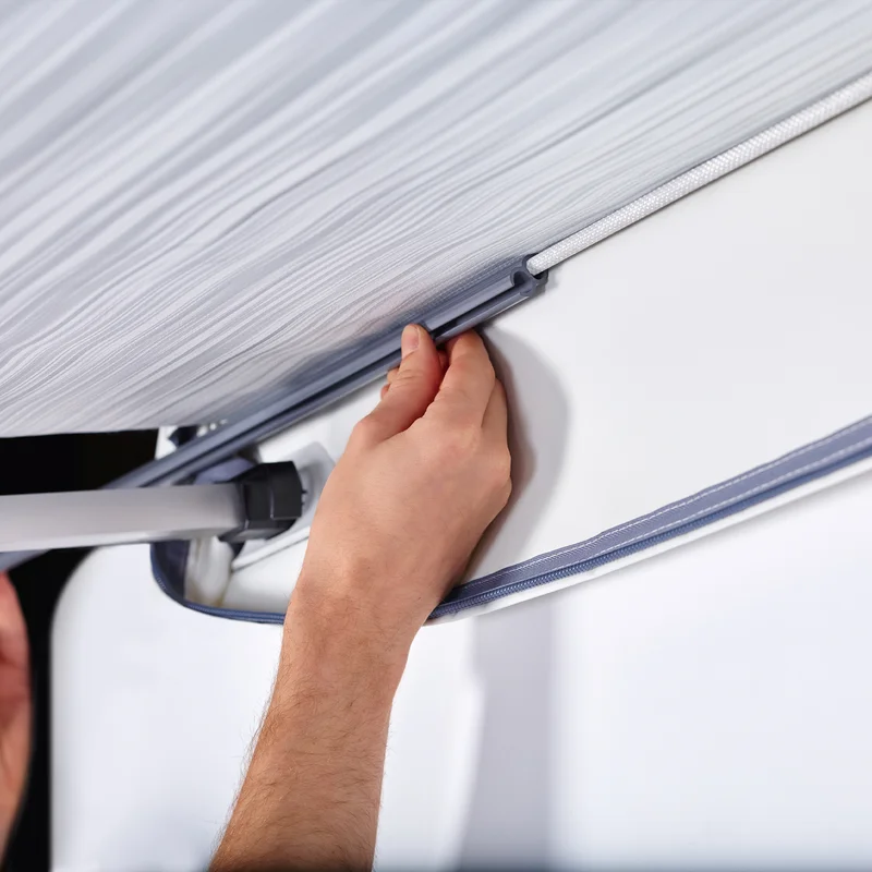 Thule Awning Fixation Kit TO 1200 awning fixation kit Thule Omnistor 1200 anodised gray