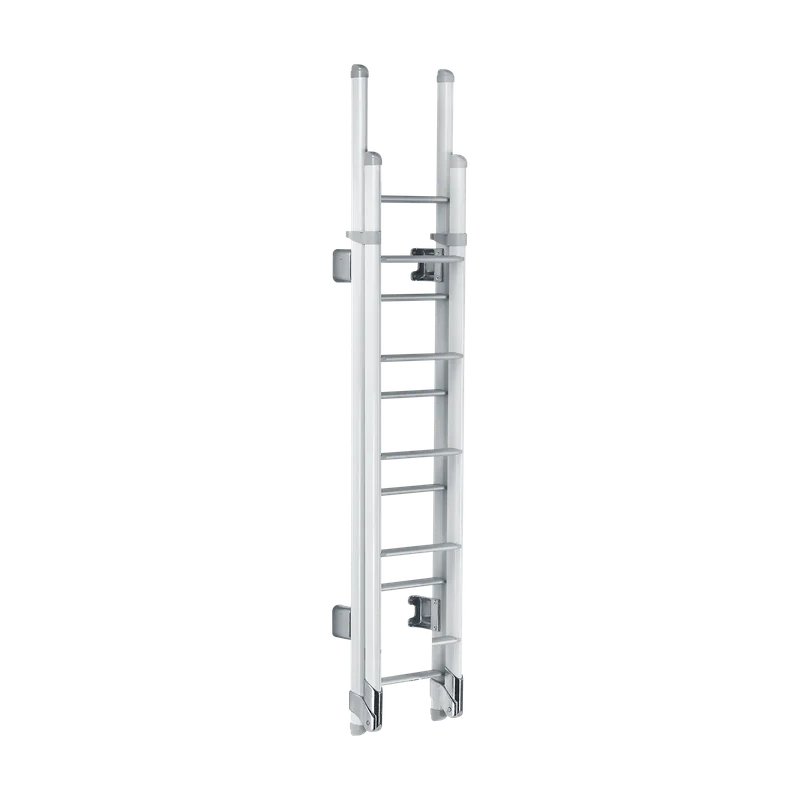Thule Ladder Deluxe foldable double ladder 11 steps anodised gray