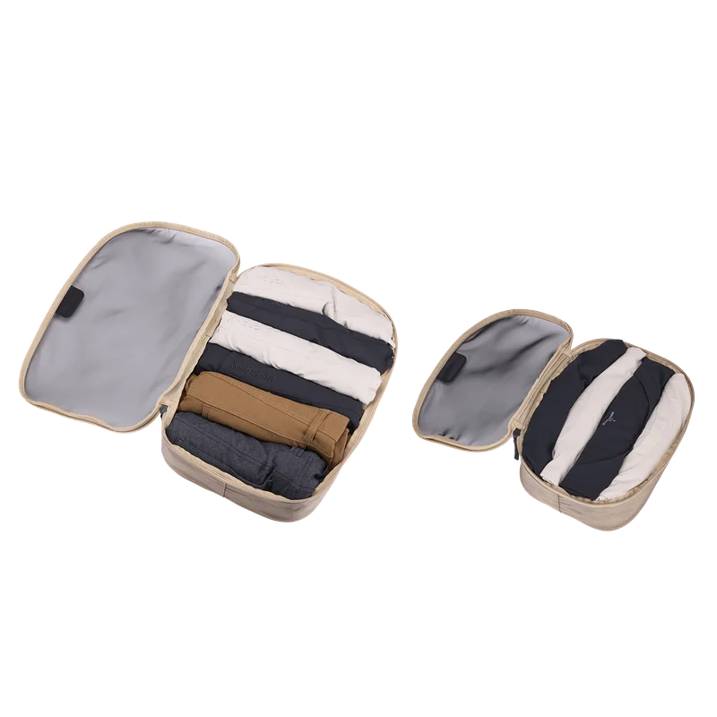 Thule packing cube set gentle beige